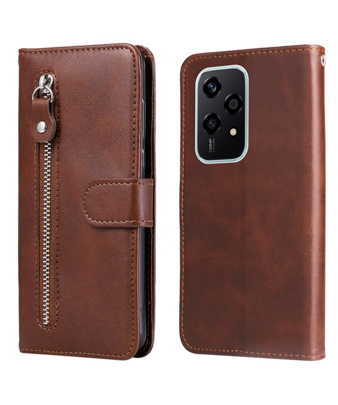 Housse Honor 200 Lite Zipper Pocket Fonction Support