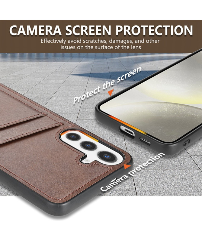 Coque Samsung Galaxy S25 Plus Protection avec Porte-Cartes