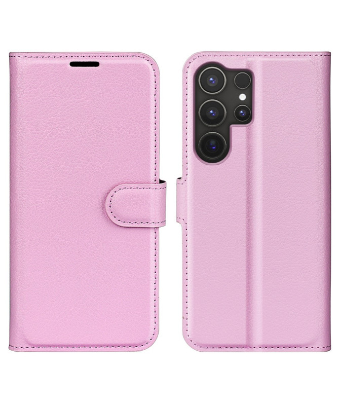 Étui Samsung Galaxy S25 Ultra style cuir porte cartes