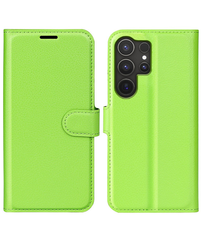 Étui Samsung Galaxy S25 Ultra style cuir porte cartes