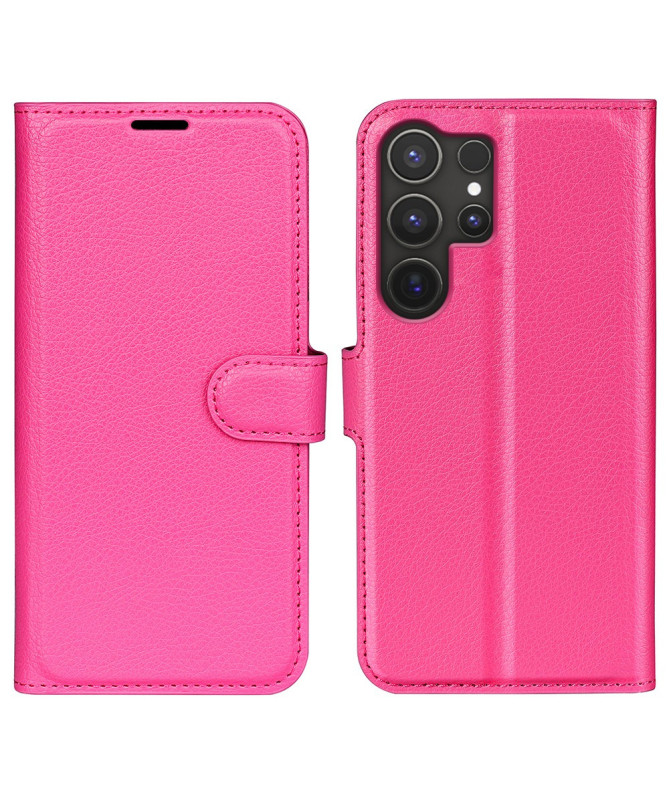 Étui Samsung Galaxy S25 Ultra style cuir porte cartes