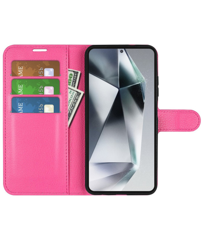 Étui Samsung Galaxy S25 Ultra style cuir porte cartes