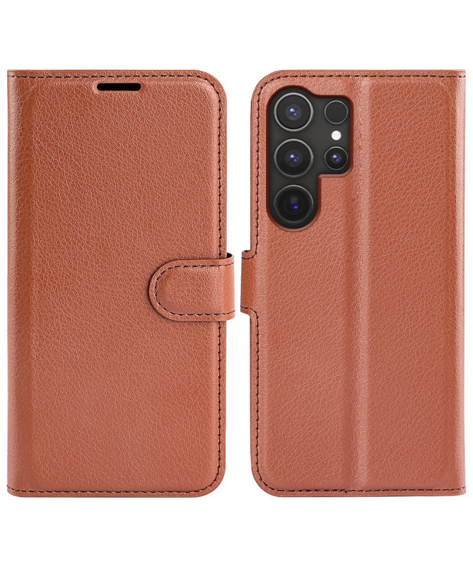 Étui Samsung Galaxy S25 Ultra style cuir porte cartes