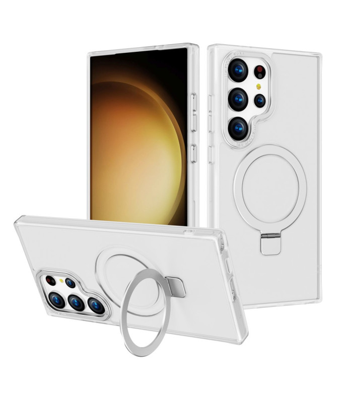 Coque Samsung Galaxy S25 Ultra avec support rotatif et compatibilité M