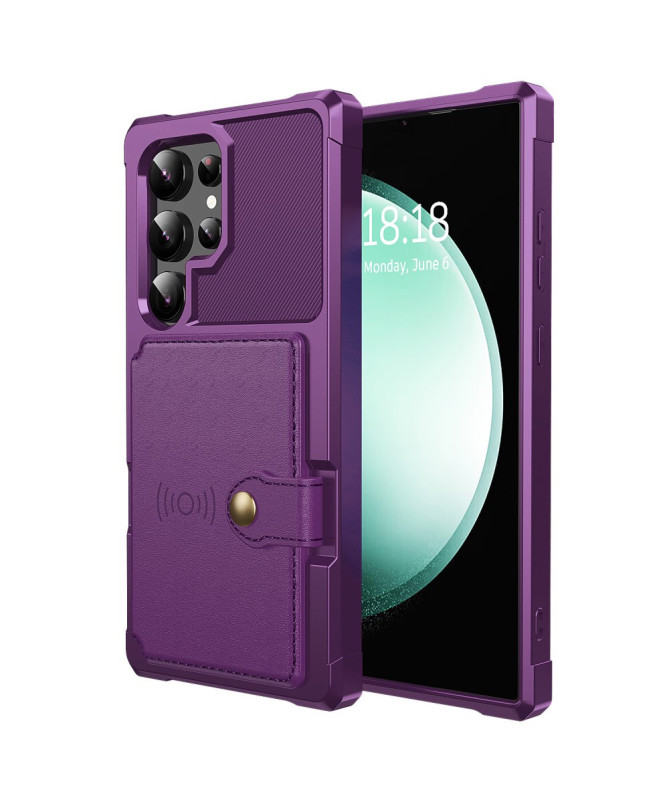 Coque Samsung Galaxy S25 Ultra ZM03 Porte-cartes
