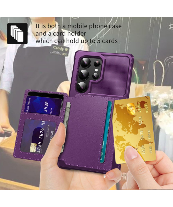 Coque Samsung Galaxy S25 Ultra ZM03 Porte-cartes