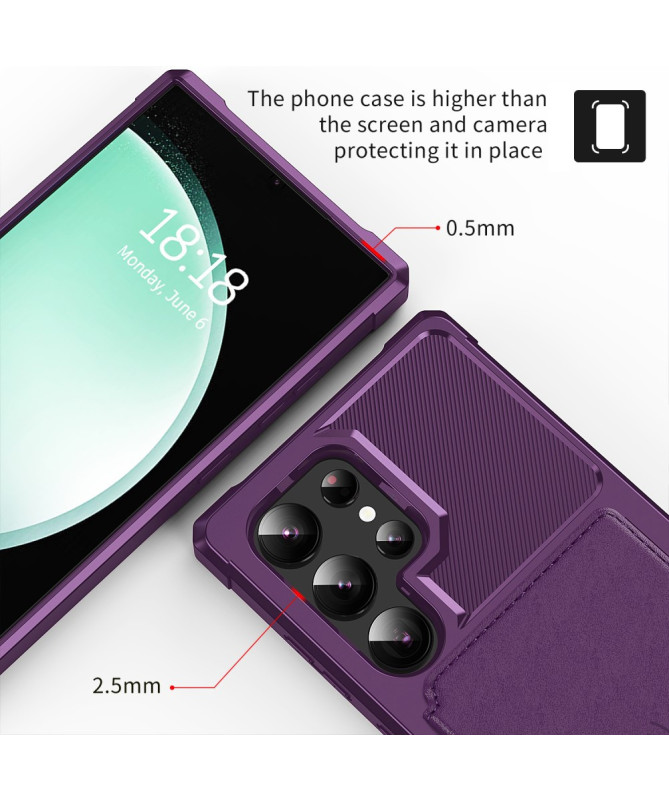 Coque Samsung Galaxy S25 Ultra ZM03 Porte-cartes