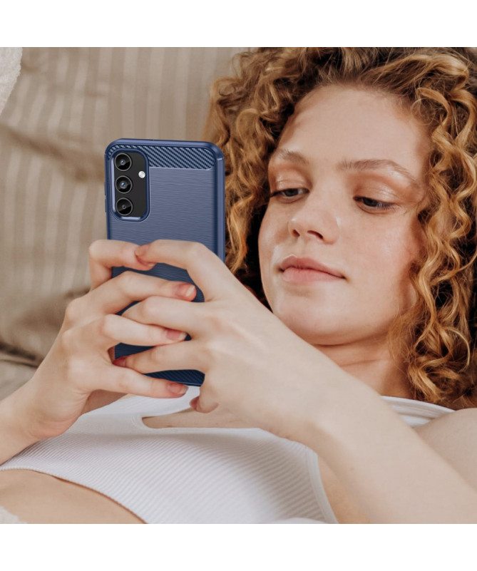 Coque Samsung Galaxy A15 5G Flexible Effet Brossé