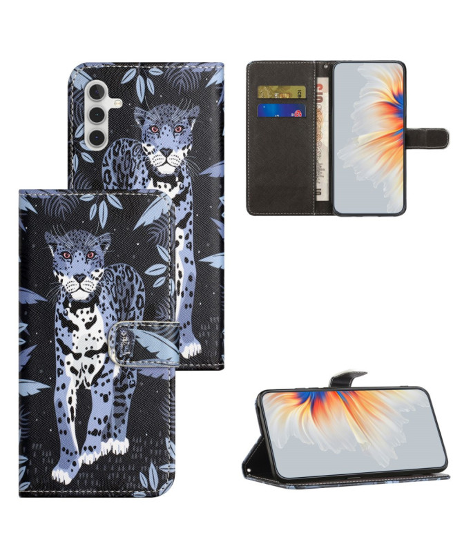 Housse Samsung Galaxy A15 5G Jungle Leopard