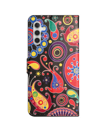 Housse Samsung Galaxy A15 5G Paisley fleur