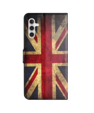 Housse Samsung Galaxy A15 5G Drapeau Anglais Vintage