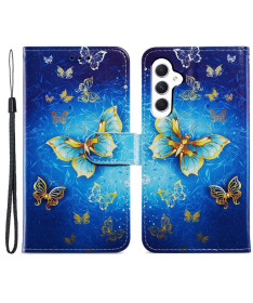 Housse Samsung Galaxy A15 5G Golden Butterfly