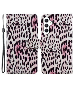 Housse Samsung Galaxy A15 5G Motif Leopard