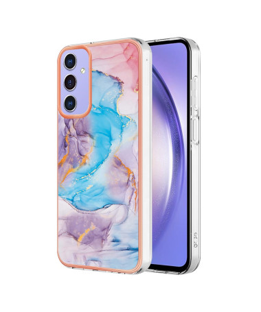 Coque Samsung Galaxy A15 5G Marbre Multicolore Pastel