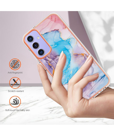 Coque Samsung Galaxy A15 5G Marbre Multicolore Pastel