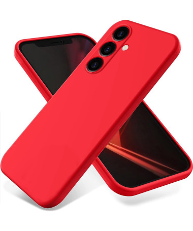 Coque Samsung Galaxy A15 4G / 5G Puro silicone liquide Rouge - photo 42