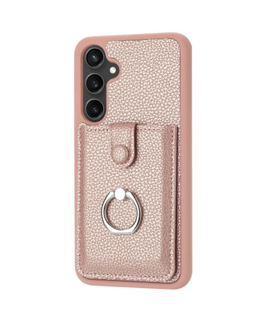 Coque Samsung Galaxy A15 4G / 5G avec porte-cartes et support anneau