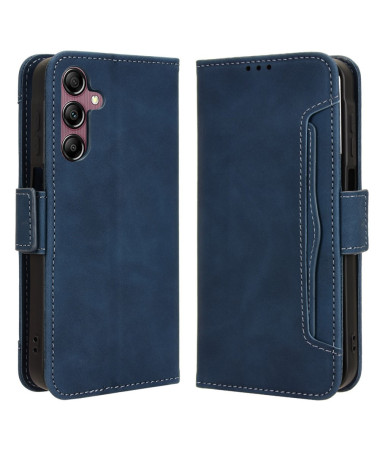 Housse Samsung Galaxy A15 5G Premium avec Porte Cartes Bleu marine - photo 12