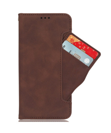 Housse Samsung Galaxy A15 5G Premium avec Porte Cartes Marron - photo 17