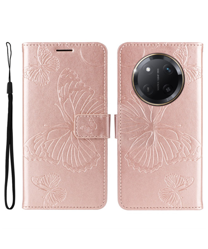 Housse Honor Magic 7 Lite Papillons fonction support