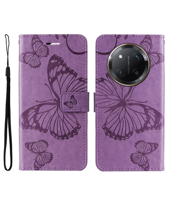 Housse Honor Magic 7 Lite Papillons fonction support