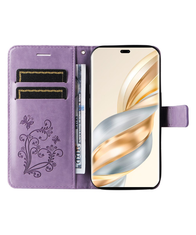 Housse Honor Magic 7 Lite Papillons fonction support