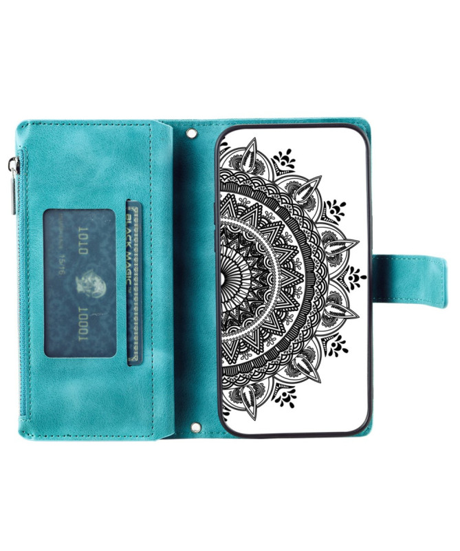 Housse Honor Magic 7 Lite Mandala Porte-Cartes