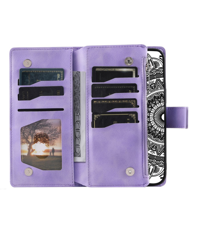 Housse Honor Magic 7 Lite Mandala Porte-Cartes