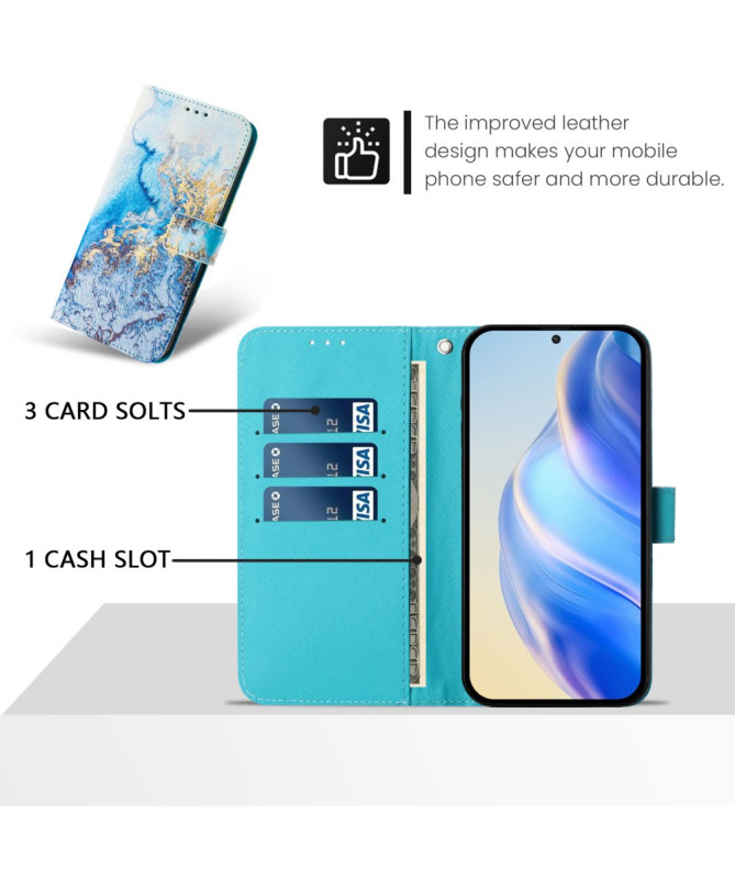 Housse Honor Magic 7 Lite Marble | Design Nacré