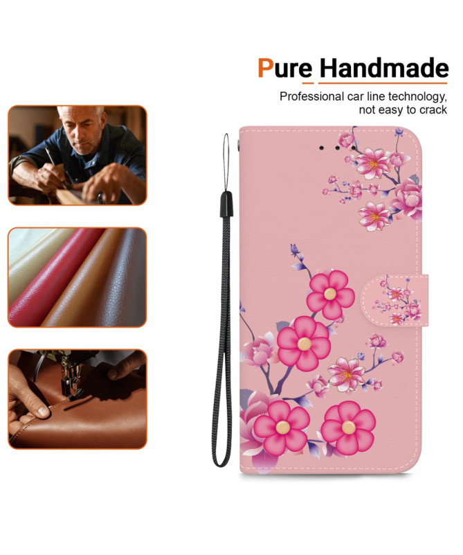 Housse Honor Magic 7 Lite Fleurs de Cerisier