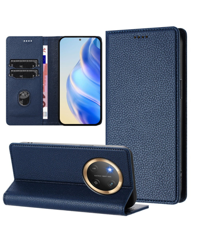 Housse Honor Magic 7 Lite Flip Cover Texture Grainée