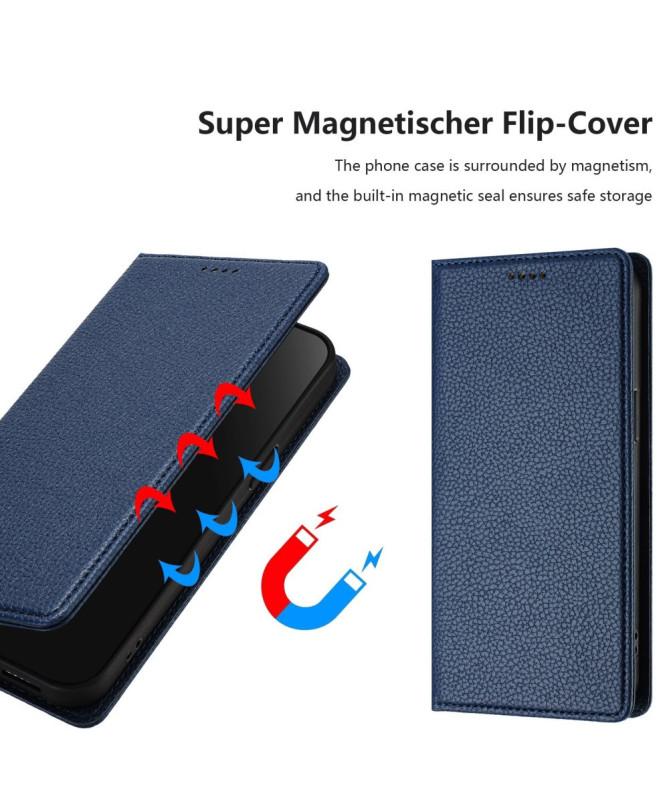 Housse Honor Magic 7 Lite Flip Cover Texture Grainée