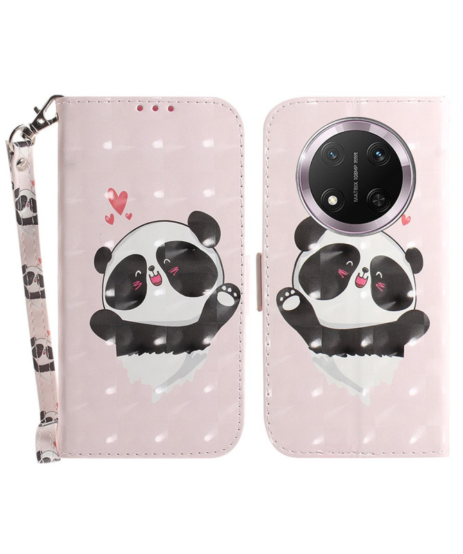 Housse Honor Magic 7 Lite Panda Câlin