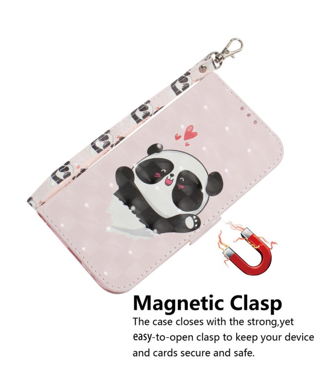 Housse Honor Magic 7 Lite Panda Câlin