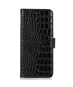 Housse Honor Magic 7 Lite cuir véritable aspect croco