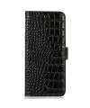 Housse Honor Magic 7 Lite cuir véritable aspect croco