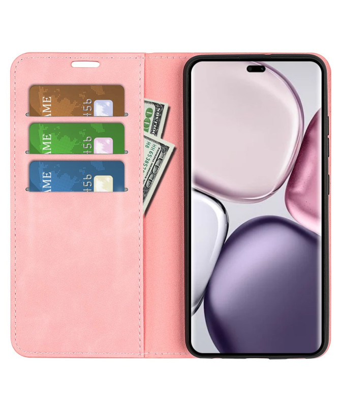 Étui Honor Magic 7 Lite simili cuir fonction stand
