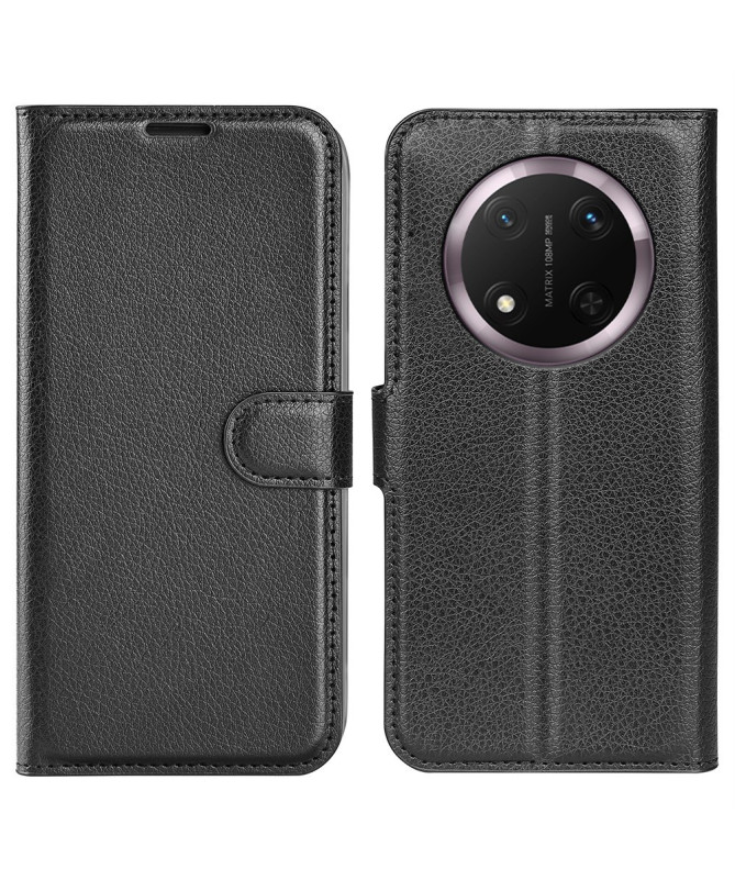 Étui Honor Magic 7 Lite style cuir porte cartes