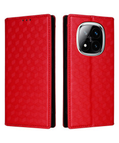 Housse Xiaomi Redmi Note 14 Pro 4G flip cover design géométrie