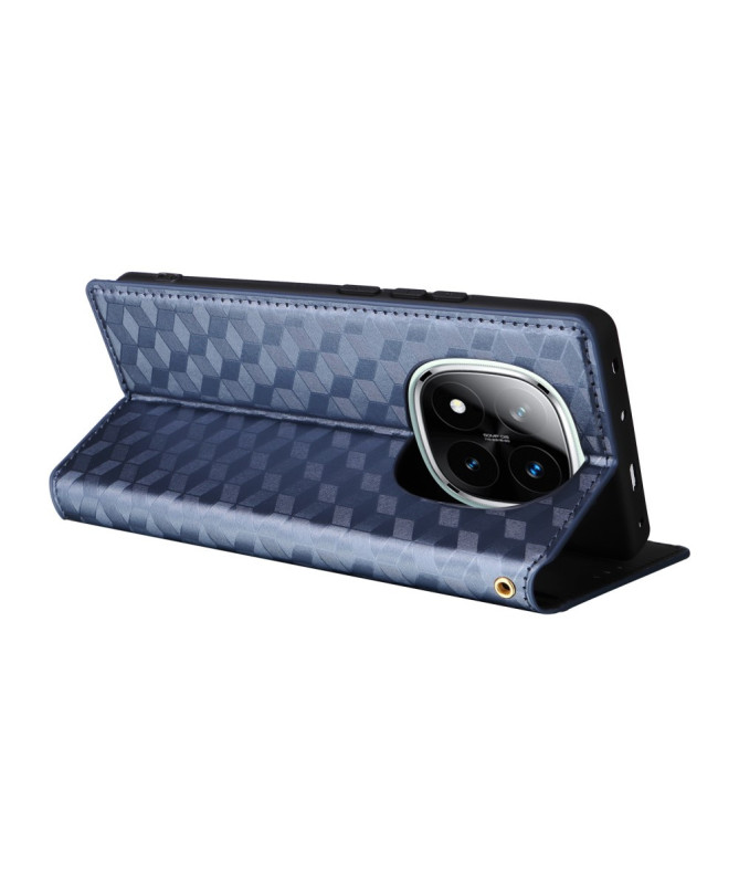 Housse Xiaomi Redmi Note 14 Pro 4G flip cover design géométrie