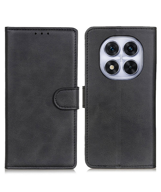 Housse Xiaomi Redmi Note 14 Pro 4G Marius effet cuir mat