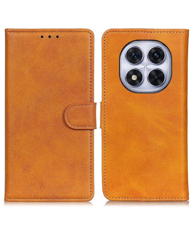 Housse Xiaomi Redmi Note 14 Pro 4G Marius effet cuir mat