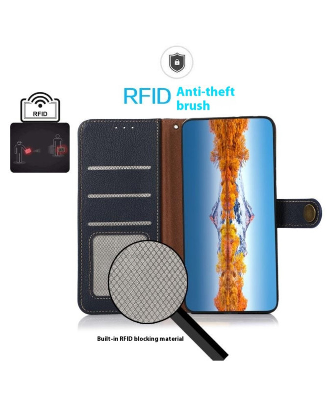 Housse Xiaomi Redmi Note 14 Pro 4G KHAZNEH Classic en cuir