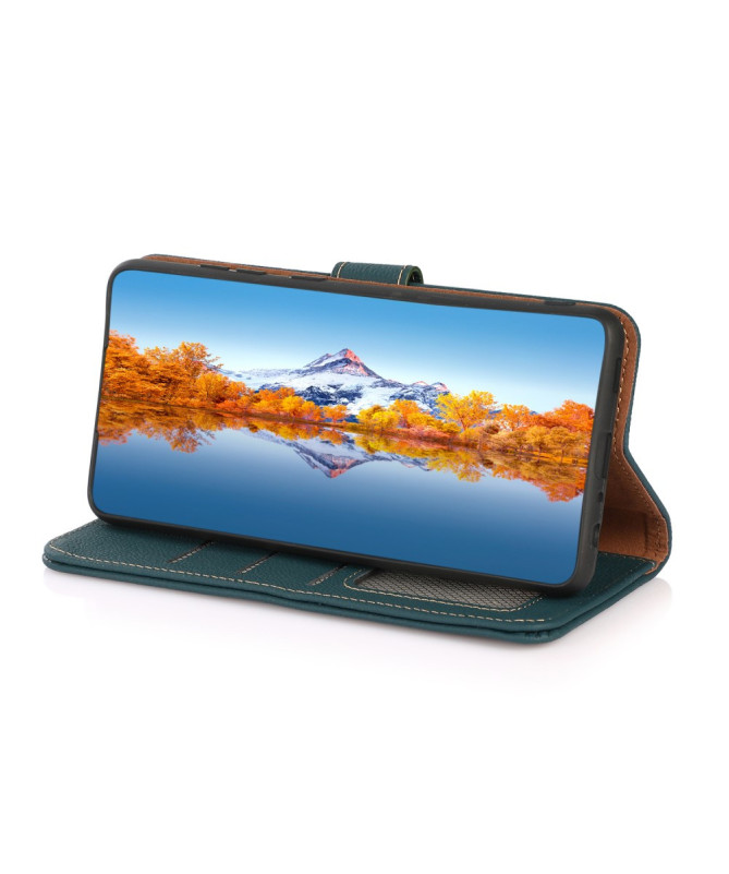 Housse Xiaomi Redmi Note 14 Pro 4G KHAZNEH Classic en cuir