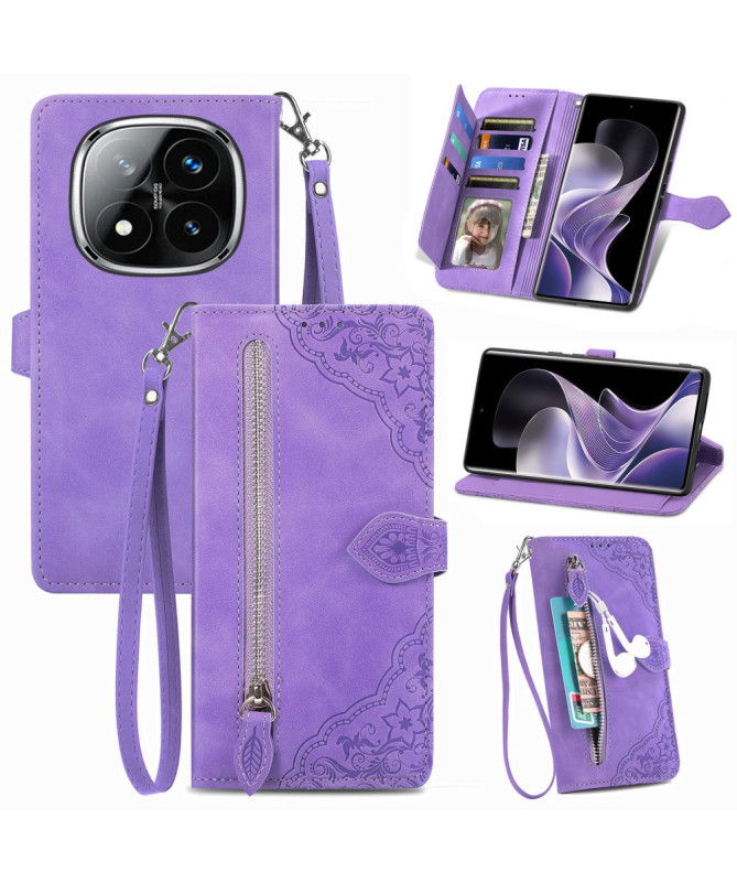 Stellar | Housse Xiaomi Redmi Note 14 Pro 4G Zip Wallet