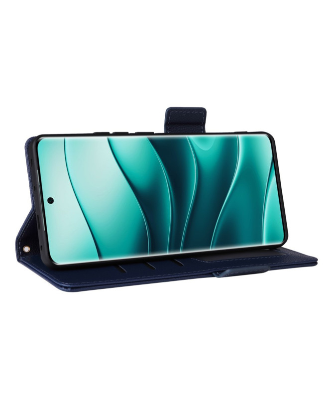 FOLKEN - Housse Xiaomi Redmi Note 14 Pro 4G effet cuir à Lanière