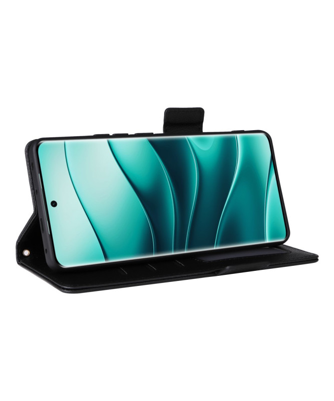 FOLKEN - Housse Xiaomi Redmi Note 14 Pro 4G effet cuir à Lanière