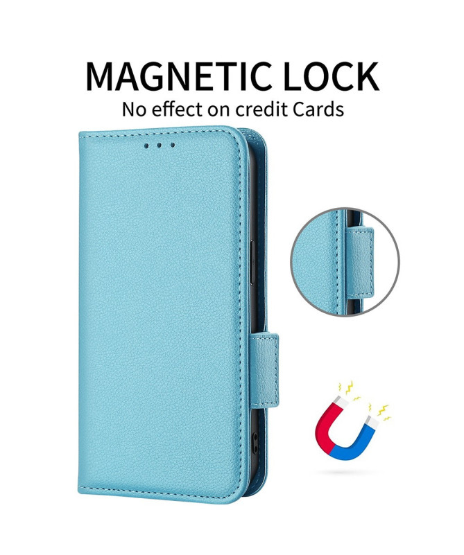 FOLKEN - Housse Xiaomi Redmi Note 14 Pro 4G effet cuir à Lanière