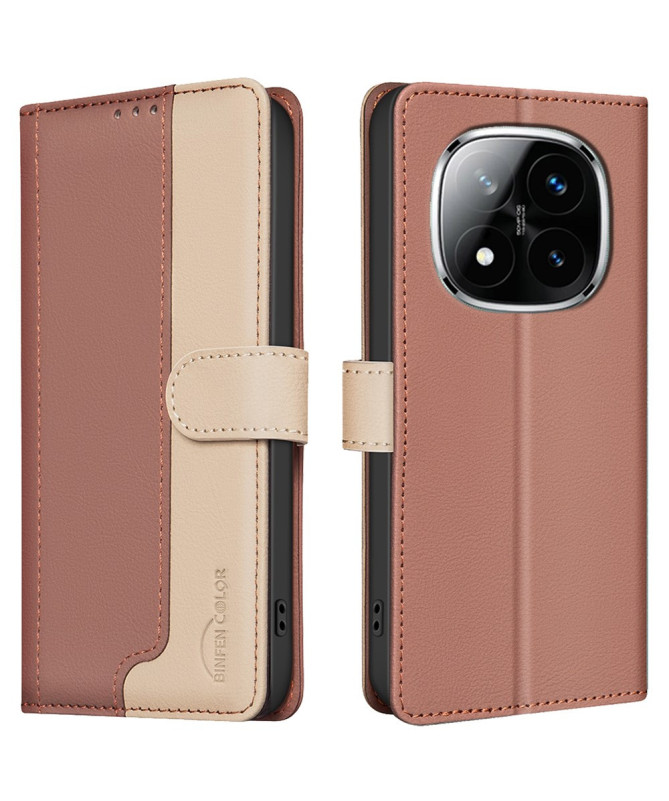 SOPHIE | Housse Xiaomi Redmi Note 14 Pro 4G Bicolore Portefeuille
