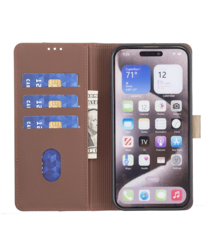 SOPHIE | Housse Xiaomi Redmi Note 14 Pro 4G Bicolore Portefeuille